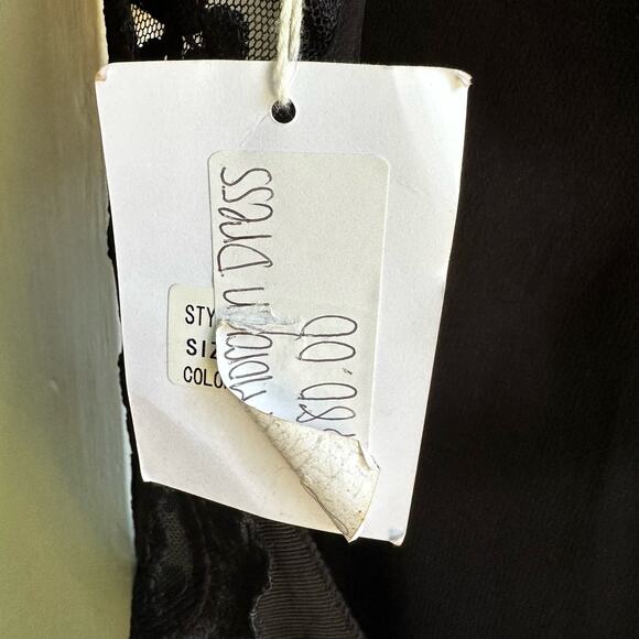 FRNCH Morgan Lace Trim Fit and Flare Dress NWT - Picture 8 of 10